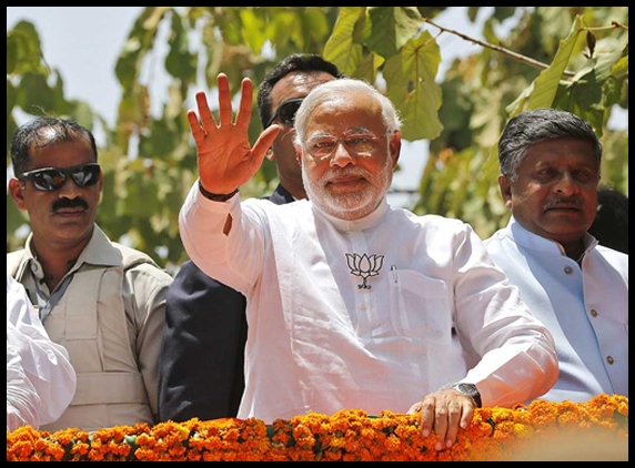 modigivengrandwelcomeatloksabha